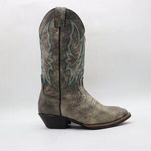 Justin Stampede Calimero Graphite Western Women’s 6.5 B Boots Cowgirl Shoes 2722